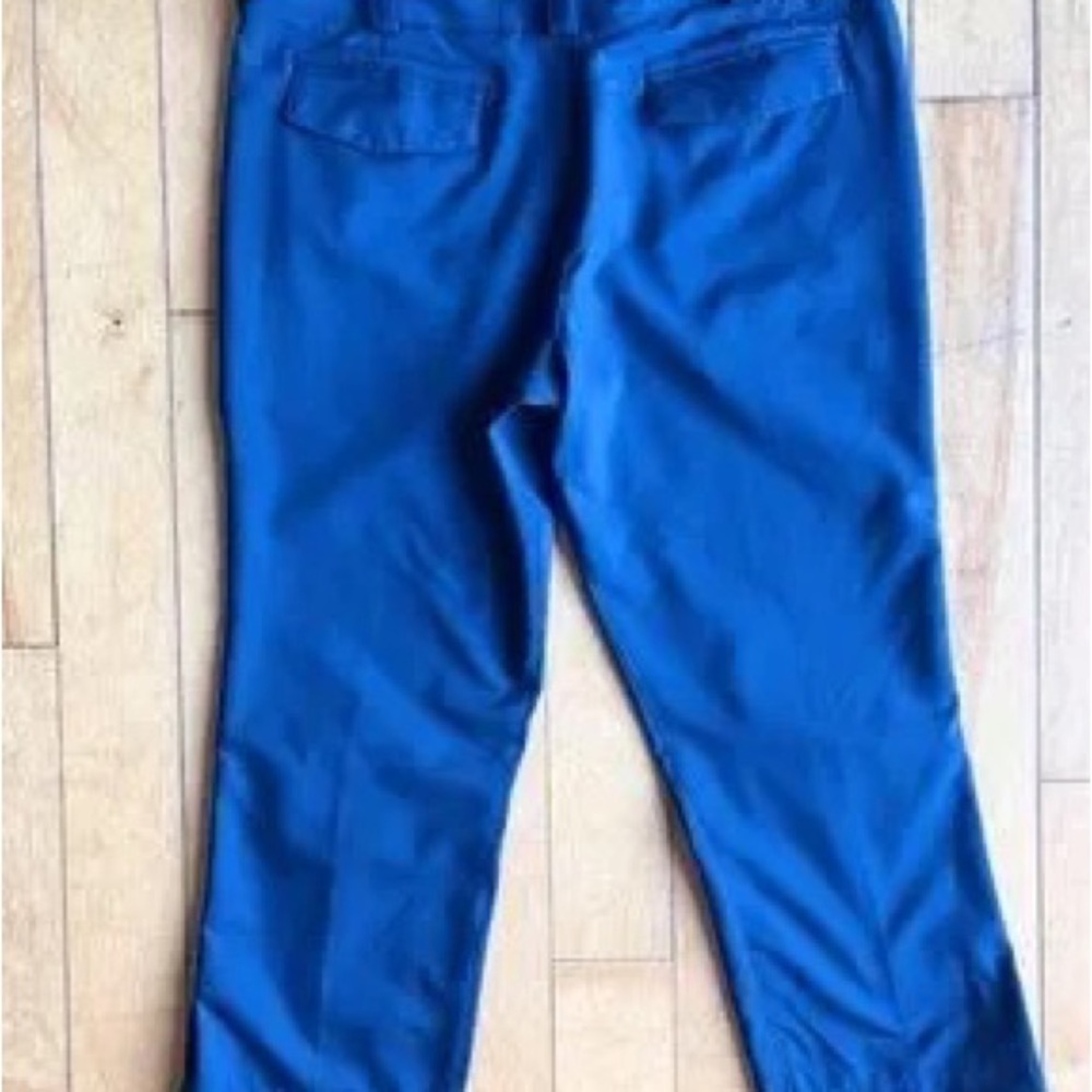 Cobalt Blue Cropped Pants - Picture 5 of 8